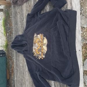 Mens real tree hoodie large